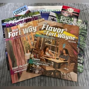 💜 Indiana Travel Ephemera Visitor Guides